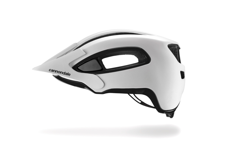 2019 Cannondale Hunter Mountain Bike Helmet in White-2